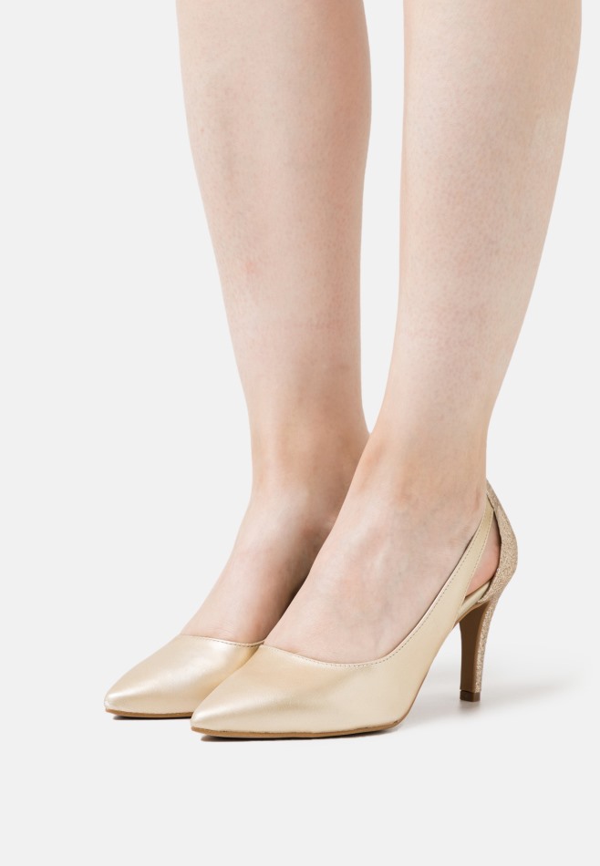 Talons Classiques Gabor Or Clair | Exclusif